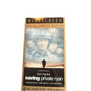 Saving Private Ryan (VHS, 2000, 2-Tape Set, Special Widescreen Limited Edition)